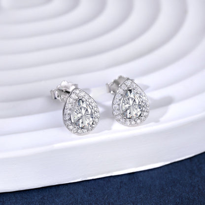 [AuraEcho]Luxurious Water Drop Shape Earrings