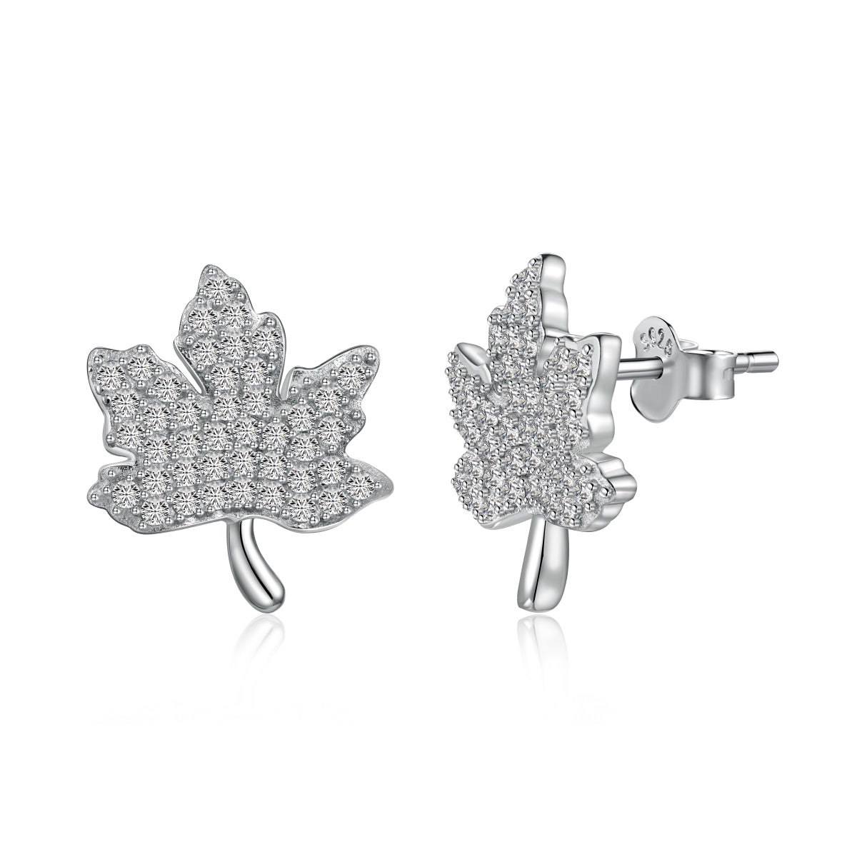 [AuraEcho]Exquisite Maple Leaf Design Earrings
